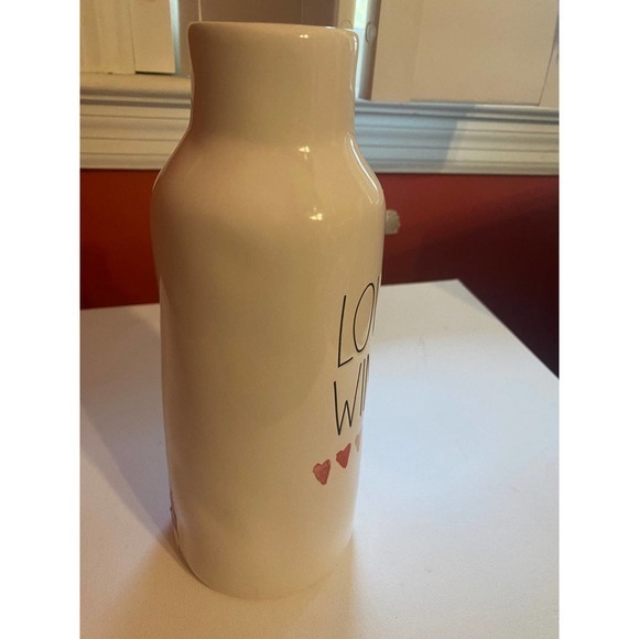 Rae Dunn‎ Watercolor Hearts, LOVE WINS - Picture 3 of 5